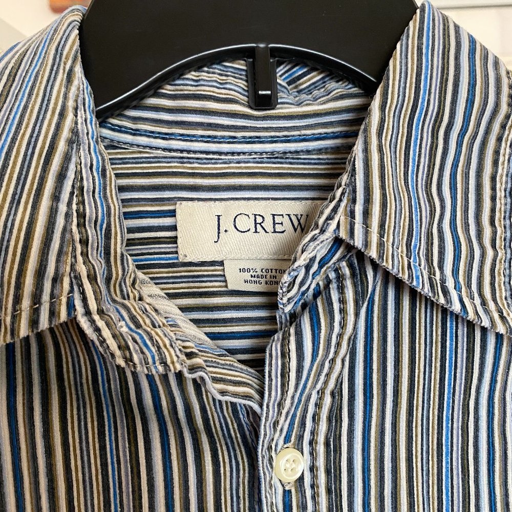 J Crew Striped Shirt